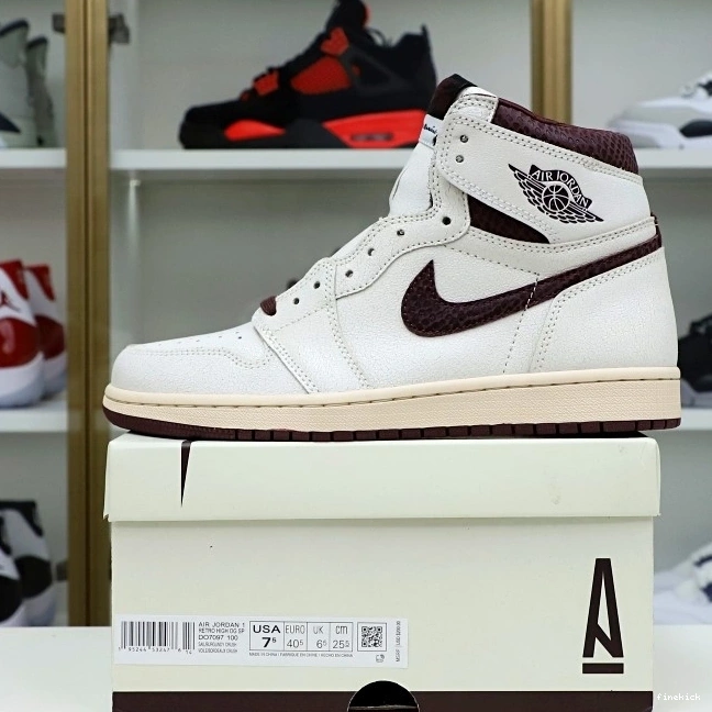 high retro Ma sp "sail burgundy" A Air Jordan x and og 1 Jordan Maniére 0308